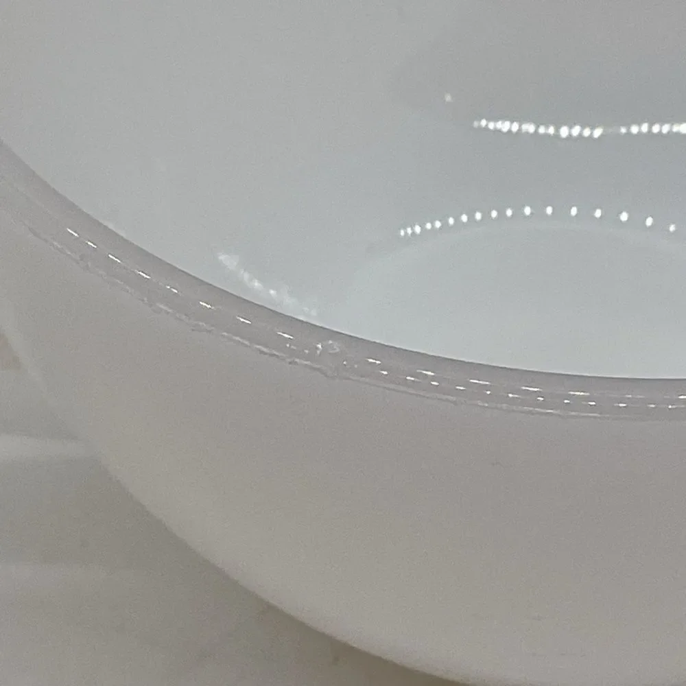 Vintage Fire King Milk Glass Honeysuckle Creamer and 2 Cups